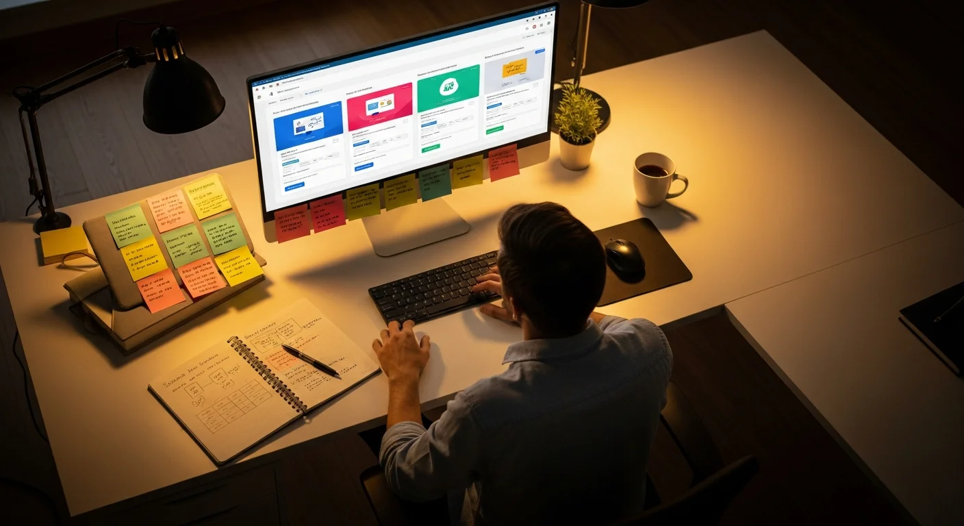 Comparaison des meilleures plateformes e-learning affichées sur un écran d'ordinateur