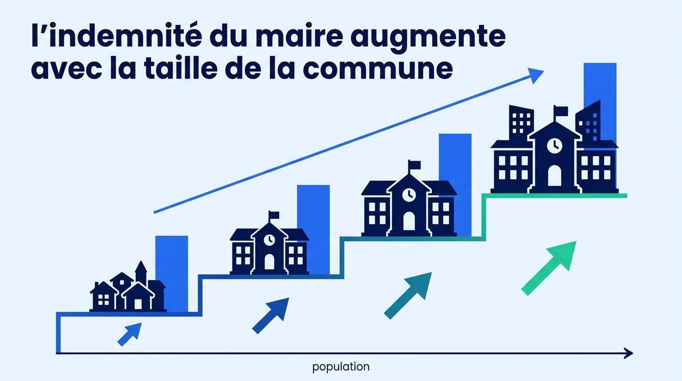 Le barème des indemnités du maire augmente avec la taille de la commune